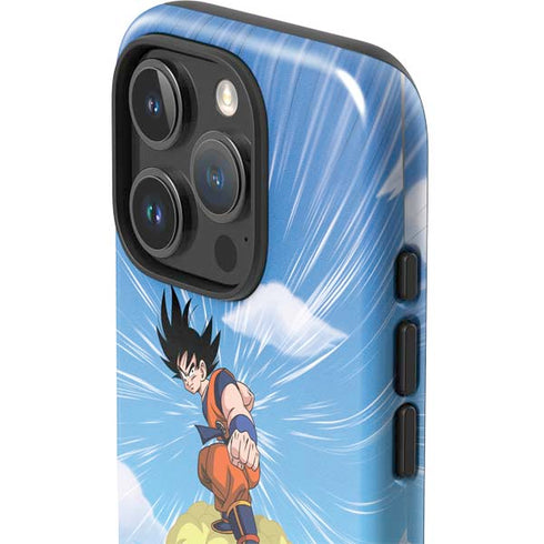 Dragon Ball Z Goku and Nimbus iPhone 16 Pro Max Impact Case